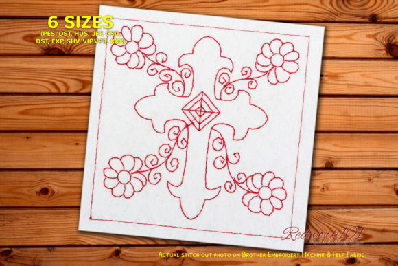 A Boutique Review: The Christian Cross with Floral Design