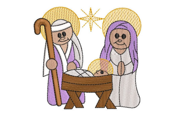 A Classic Christmas Embroidery Design for Holiday Crafts