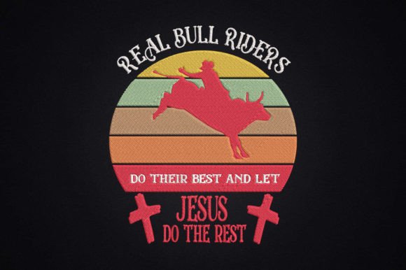 A Cowboy Faith Design in the Hoop