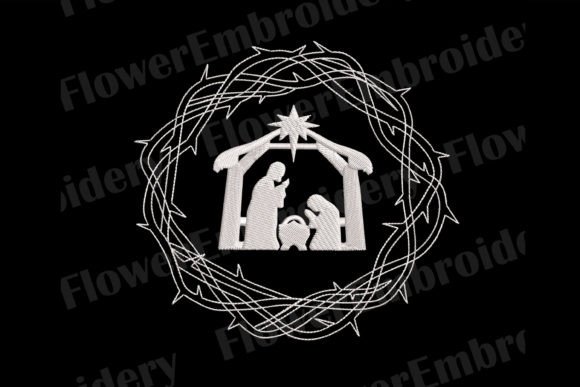 A Designer's Review of Jesus Baby Christmas Embroidery