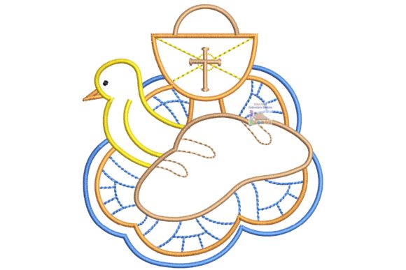 A Faithful Design for Handmade Christian Embroidery