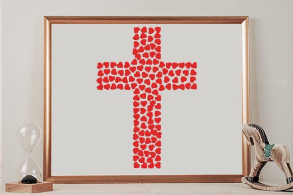 A Heartfelt Cross Embroidery for Loving Gifts