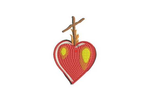 A Professional Review of the Sacred Heart of Jesus Embroidery Design