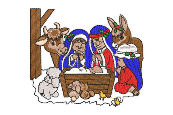 A Timeless Christmas Embroidery Design for Crafters