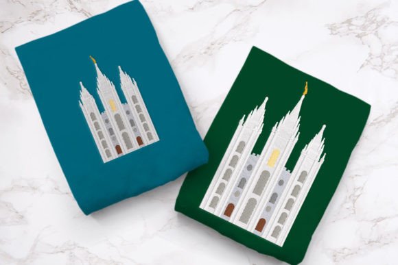 A Warm Review of the LDS Salt Lake City Temple Embroidery Design
