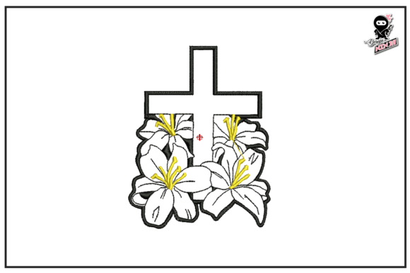 An Elegant Cross for Seasonal and Holiday Embroidery Projects