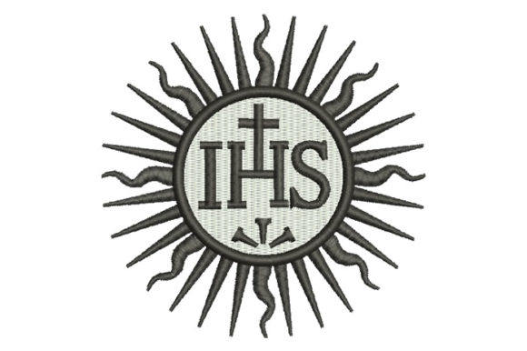 An Embroidery Designer's Review of the IHS Jesus Christ Design