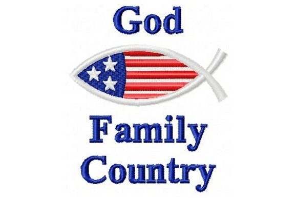 An Embroidery Designer's Take on the God Family Country Design