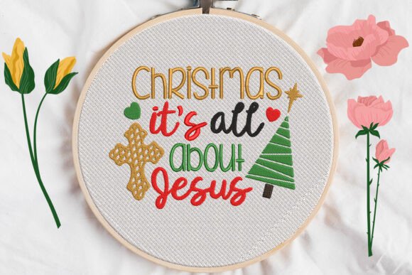 Christmas Embroidery Review: It's All About Jesus
