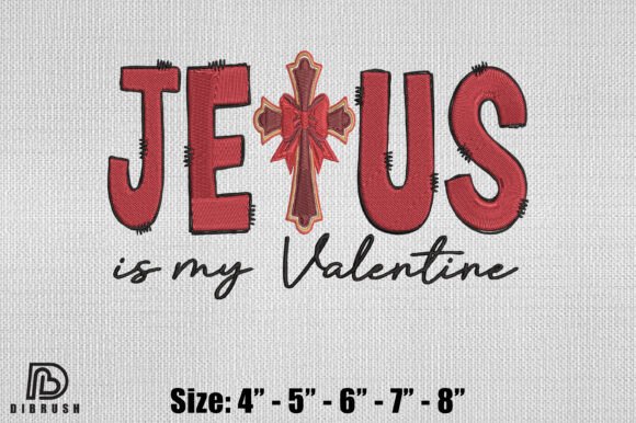 Jesus is My Valentine: An Embroidery Designer’s Take for Boutique Apparel