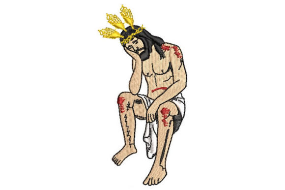 Reviewing Pensive Jesus Embroidery for Boutique Apparel