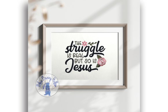 The Struggle is Real Embroidery Design Review